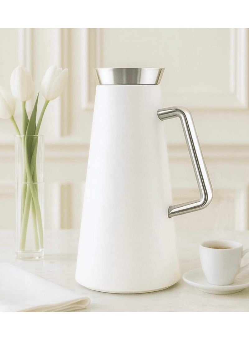 AKDC زجاجة فراغ LUHPAR 1 لتر بيضاء 75410 - Image 1